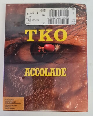 TKO - ACCOLADE - Noch verschweißt ! - Commodore 64 / C64 / 128 / Diskette