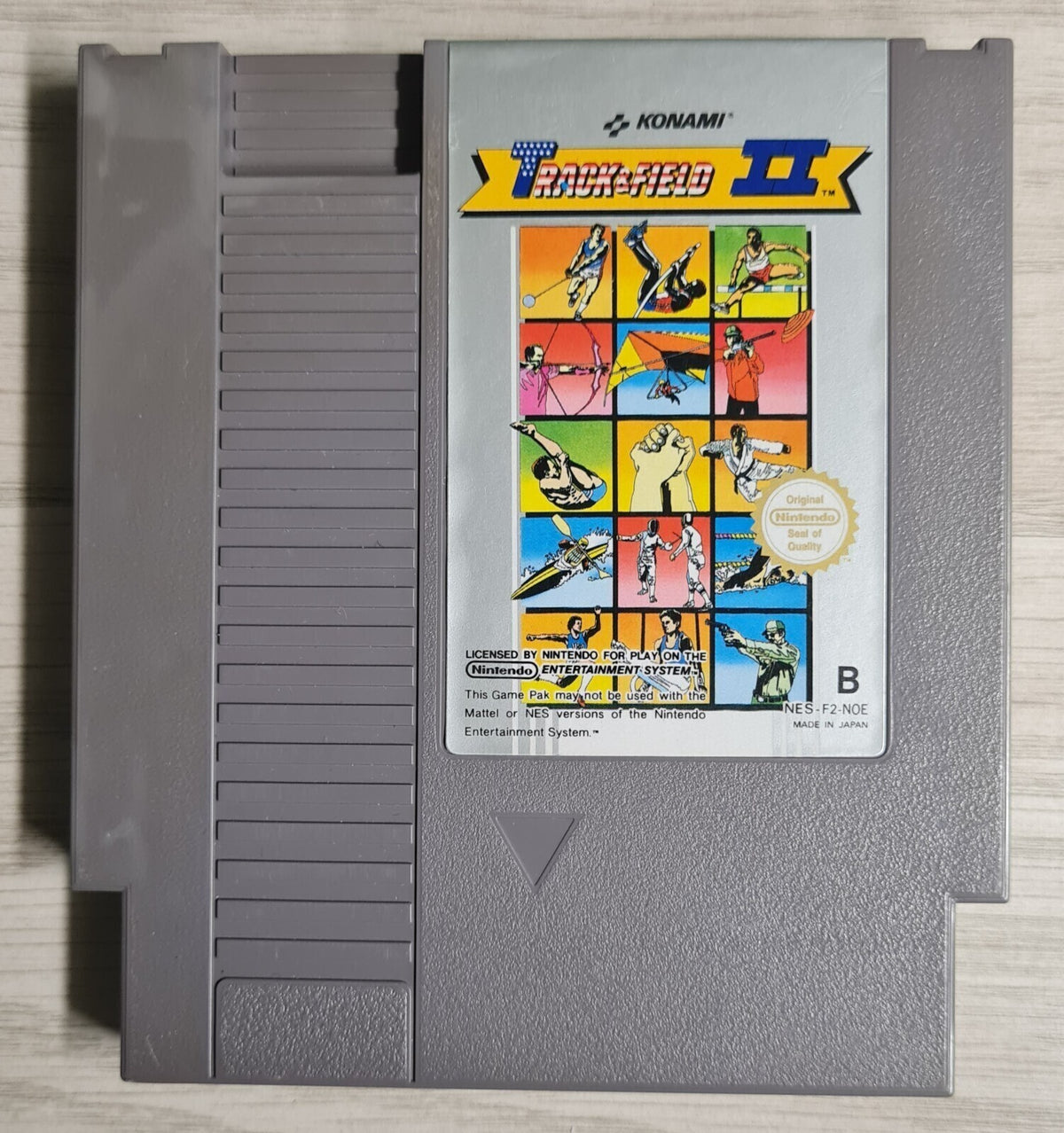 Track & Field II - Nintendo NES - Cartridge