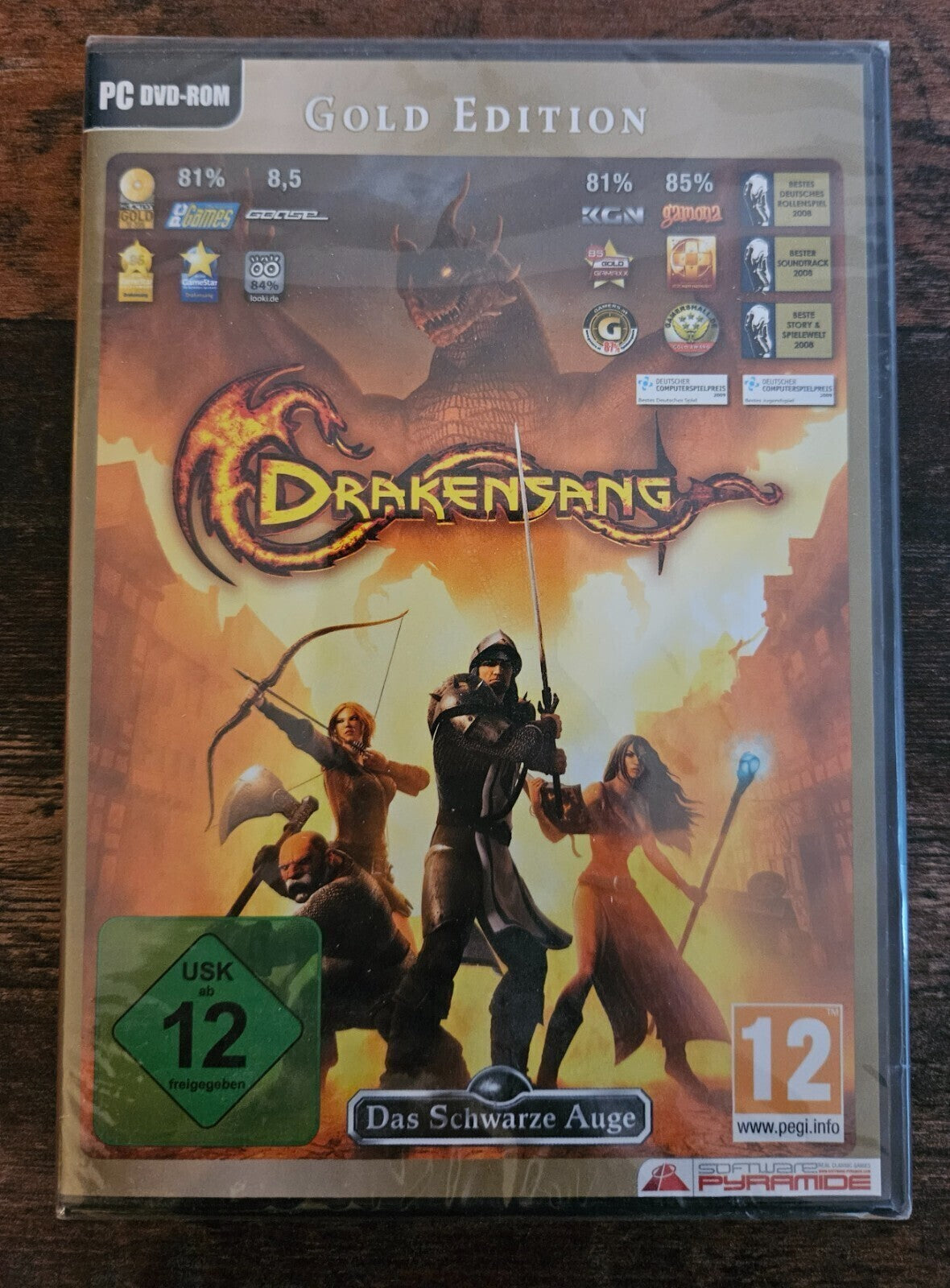 Drakensang - Das Schwarze Auge - Gold Edition - Neu - PC -