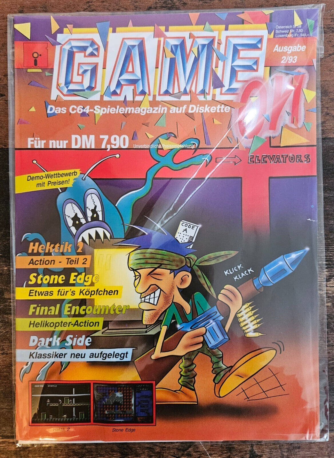 Game On - #2/93 - Mit Diskette - Commodore 64