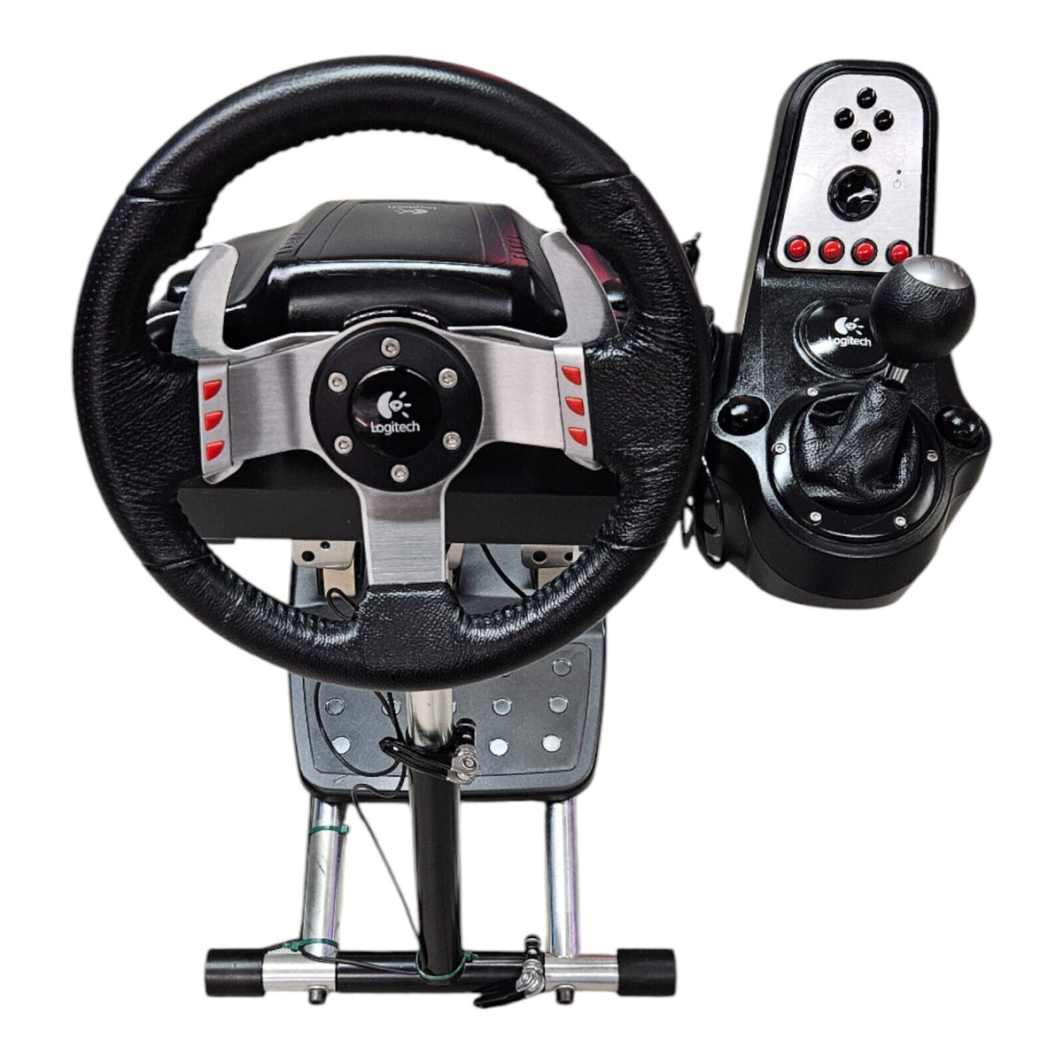 Logitech G27 Racing Set - Lenkrad / Pedalen / Shifter - Standfuss - PC / PS3 / P