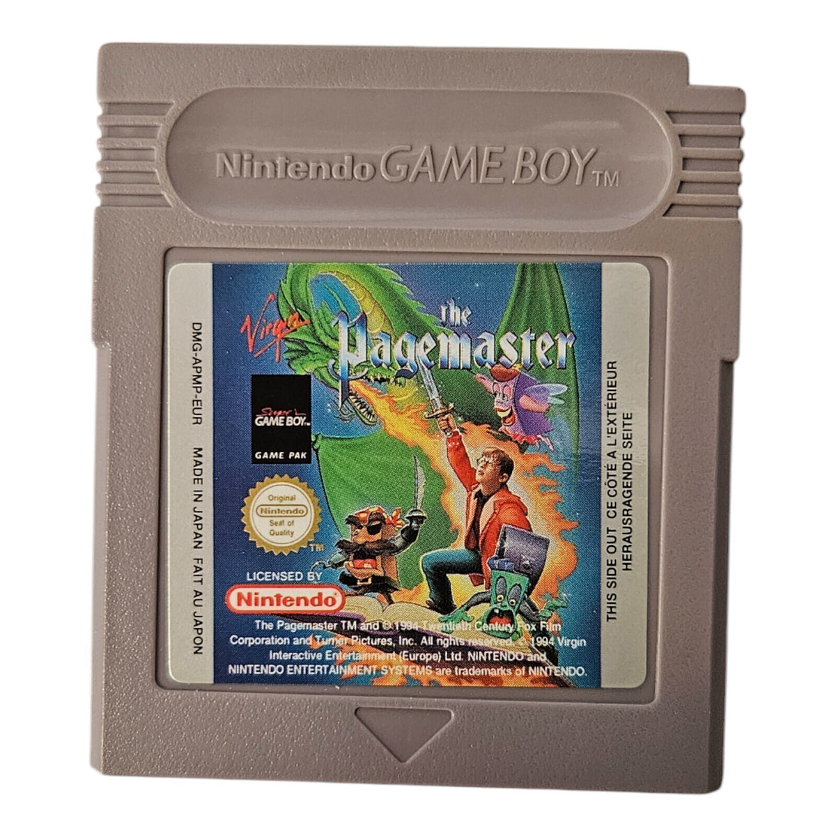 The Pagemaster - Nintendo Game Boy / GB