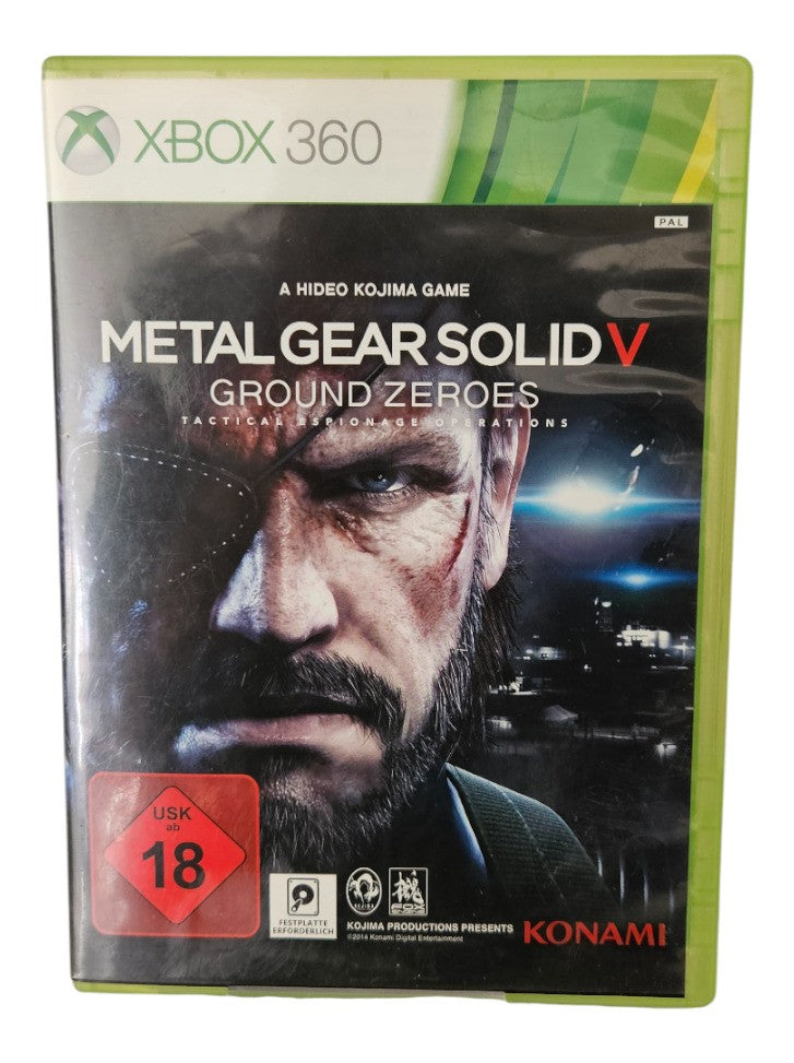Metal Gear Solid V - Ground Zeroes - XBOX 360