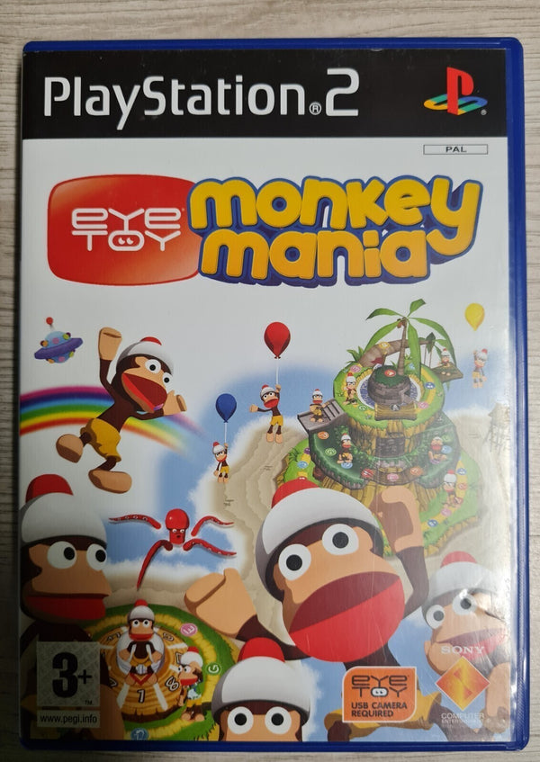 Monkey Mania - Playstation 2 / PS2 - Eye Toy