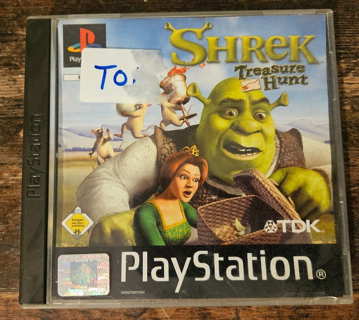 Shrek Treasure Hunt - PSX - Playstation