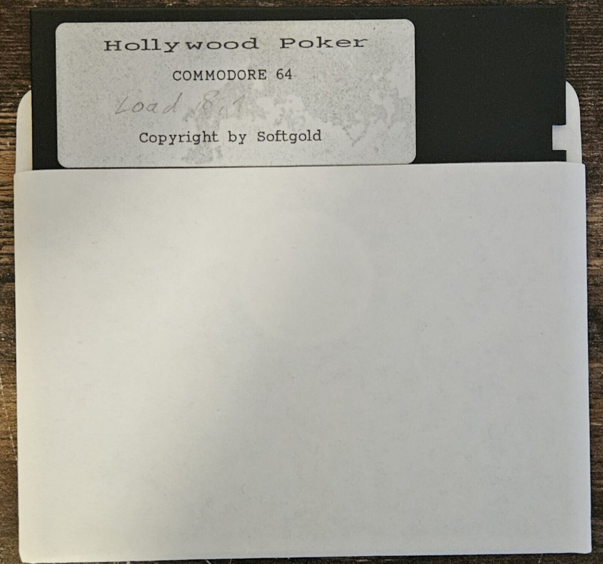 Hollywood Poker - Commodore 64/128 - Diskette