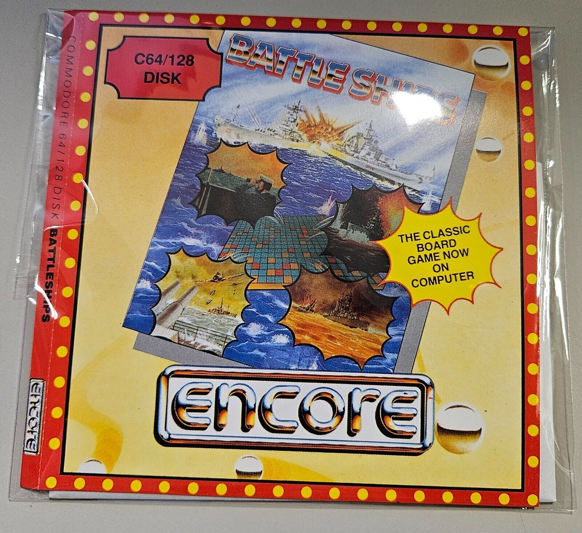 Battle Ships - Commodore 64/128 - Diskette