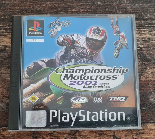 Championship Motocross 2001 - Playstation - PS1 - PSX