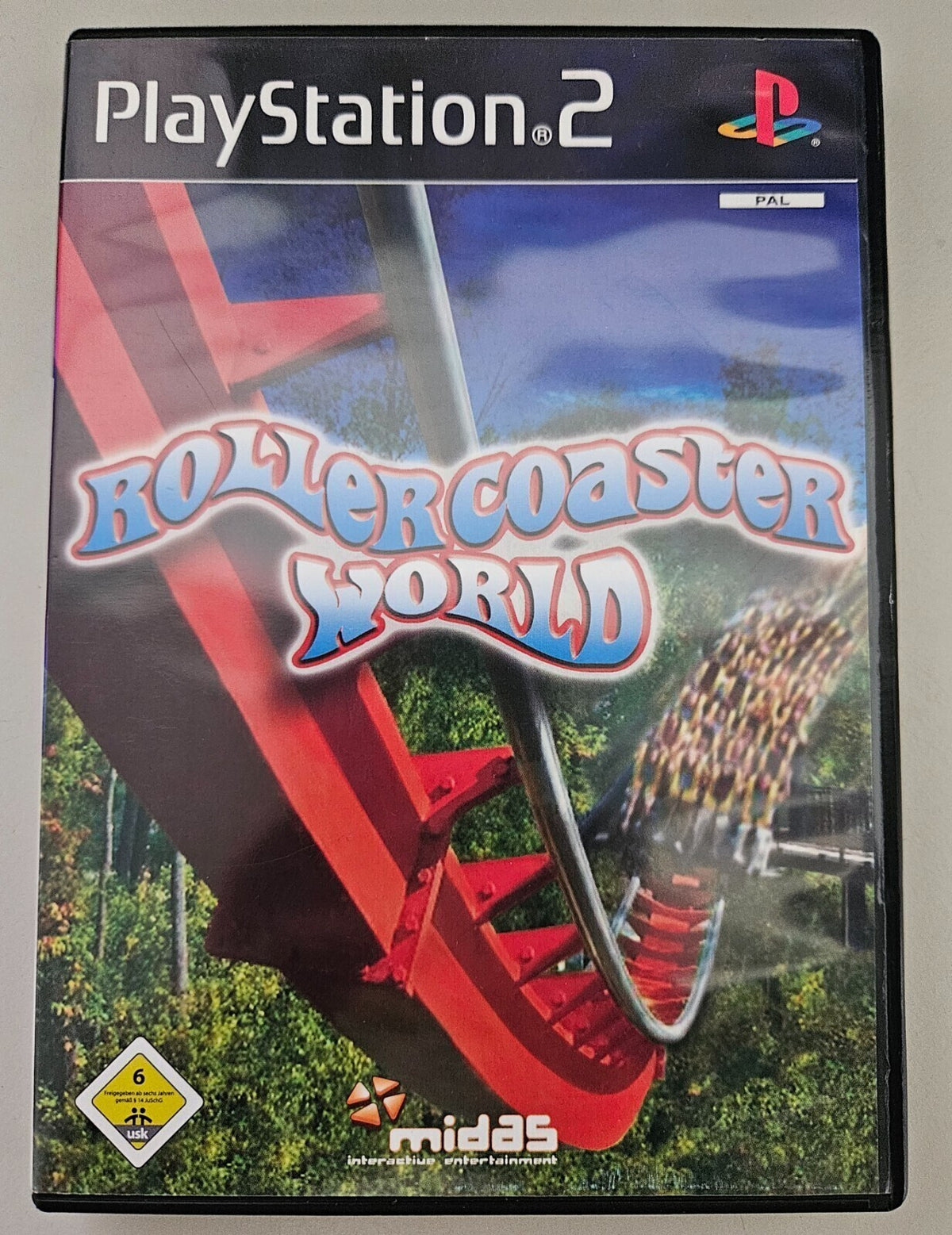 Roller Coaster World- Playstation 2 / PS2