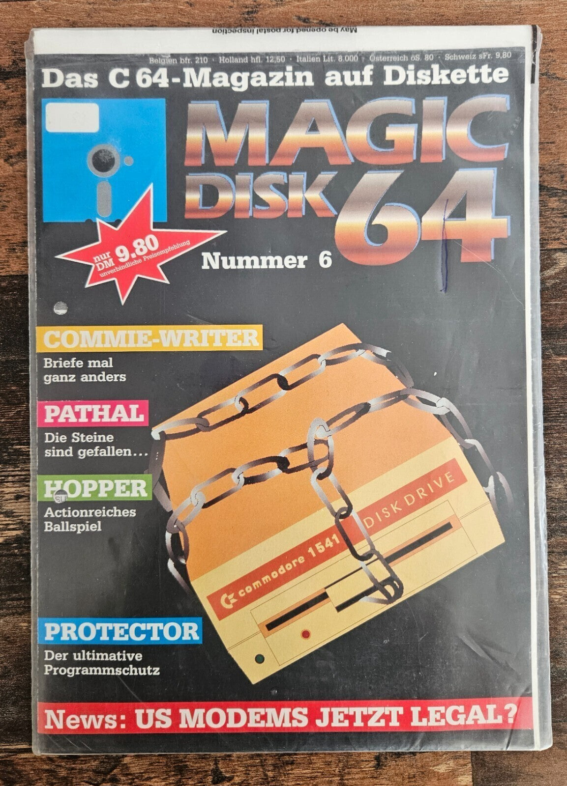 Magic Disk 64 - #6 - Mit Diskette - Commodore 64