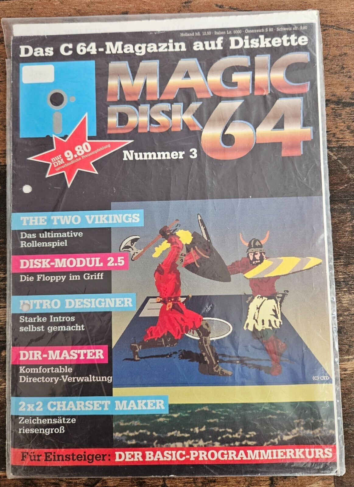 Magic Disk 64 - #3 - Mit Diskette - Commodore 64