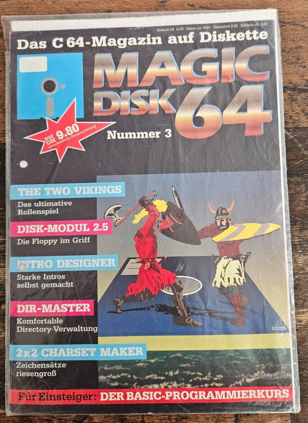 Magic Disk 64 - #3 - Mit Diskette - Commodore 64