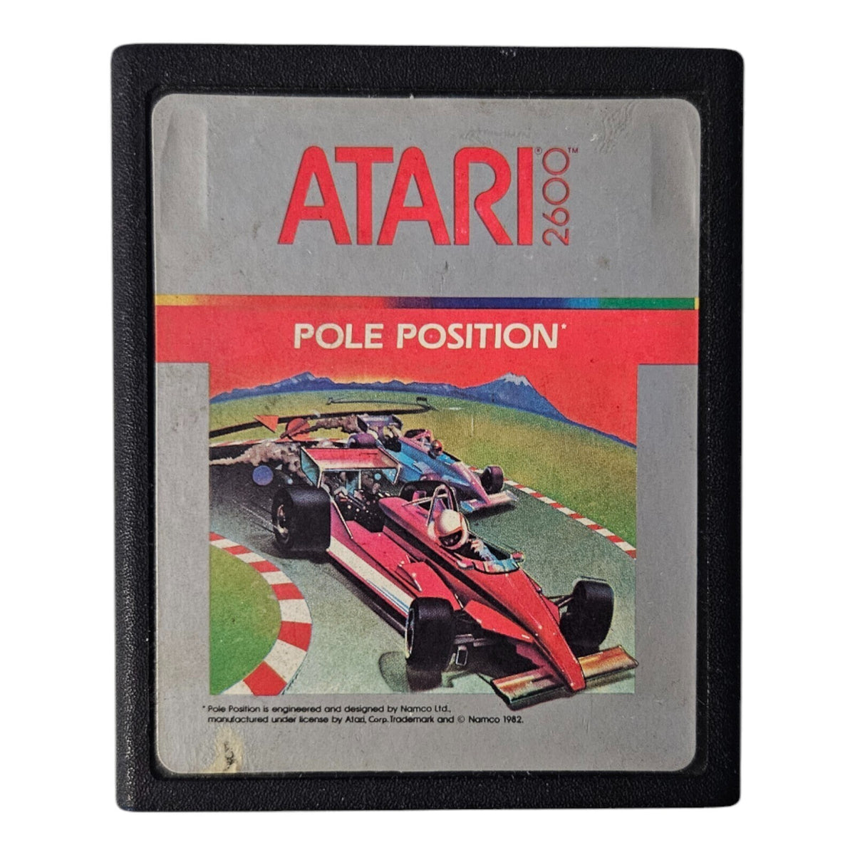 Pole Position - Atari 2600 - Modul - Silver