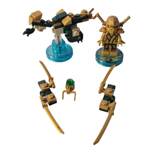 Lego Dimensions Ninjago Figur - Goldener LLoyd - ALLE KONSOLEN:PS3+4+5 ,XBOX 36
