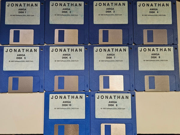JONATHAN - Commodore Amiga - Nur Diskette