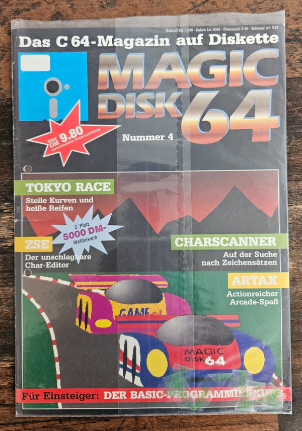 Magic Disk 64 - #4 - Mit Diskette - Commodore 64
