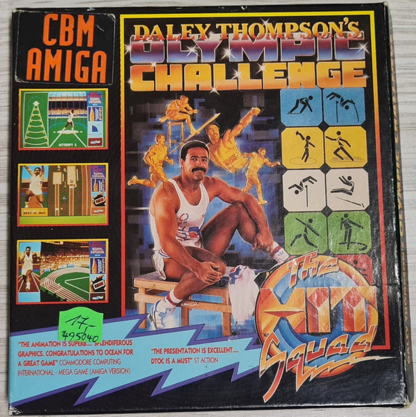 Daley Thompson Olympic Challenge - Commodore Amiga