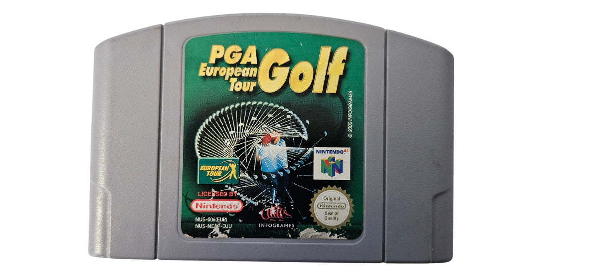 PGA European Tour Golf - Nintendo 64 - N64 - Modu