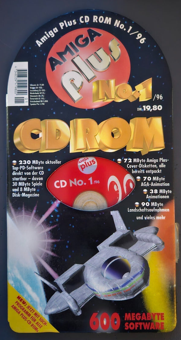 Amiga Plus CD Rom - #1 - 1996 - Commodore Amiga CD