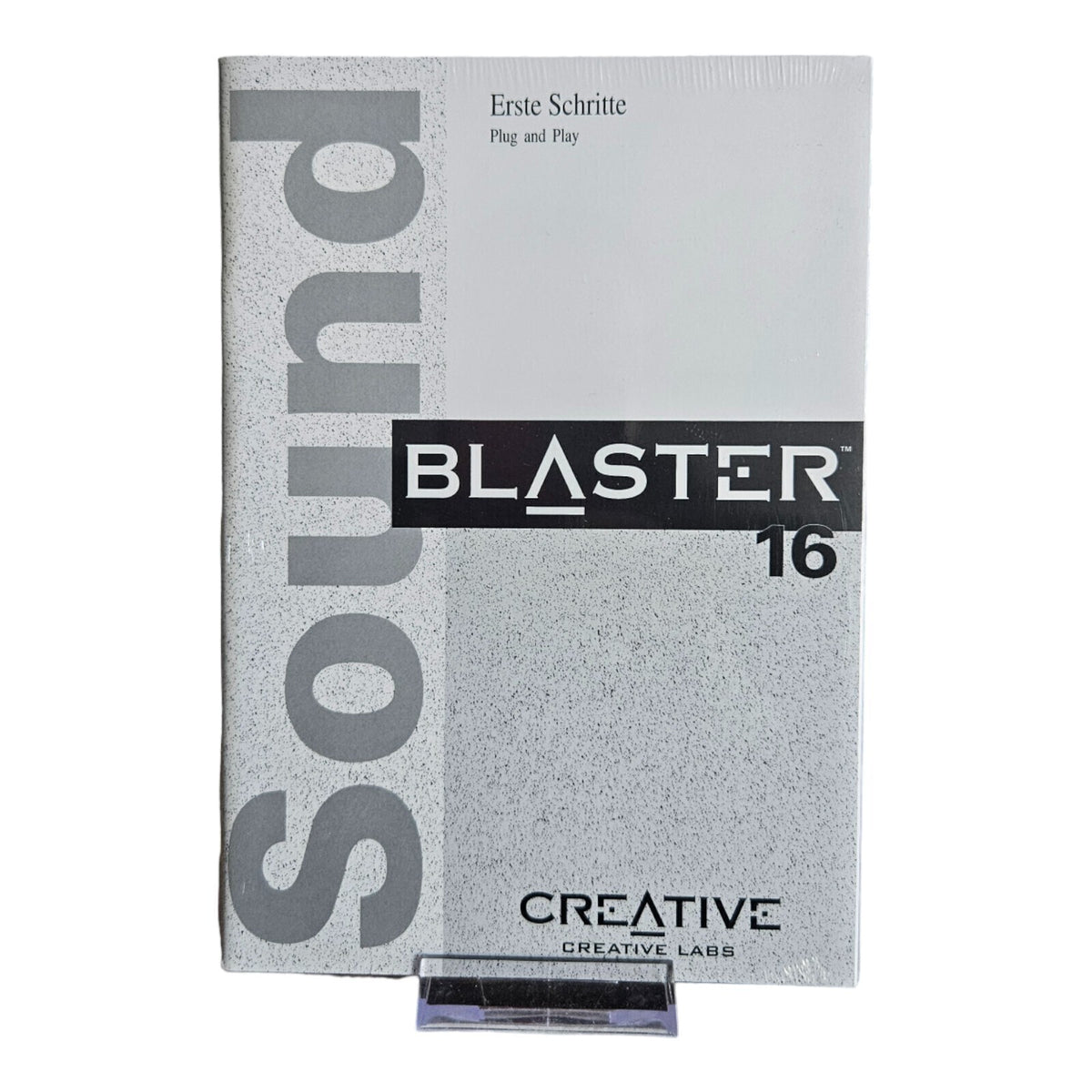 Sound Blaster 16 - Erste Schritte - Creative Handbuch - Verschweißt