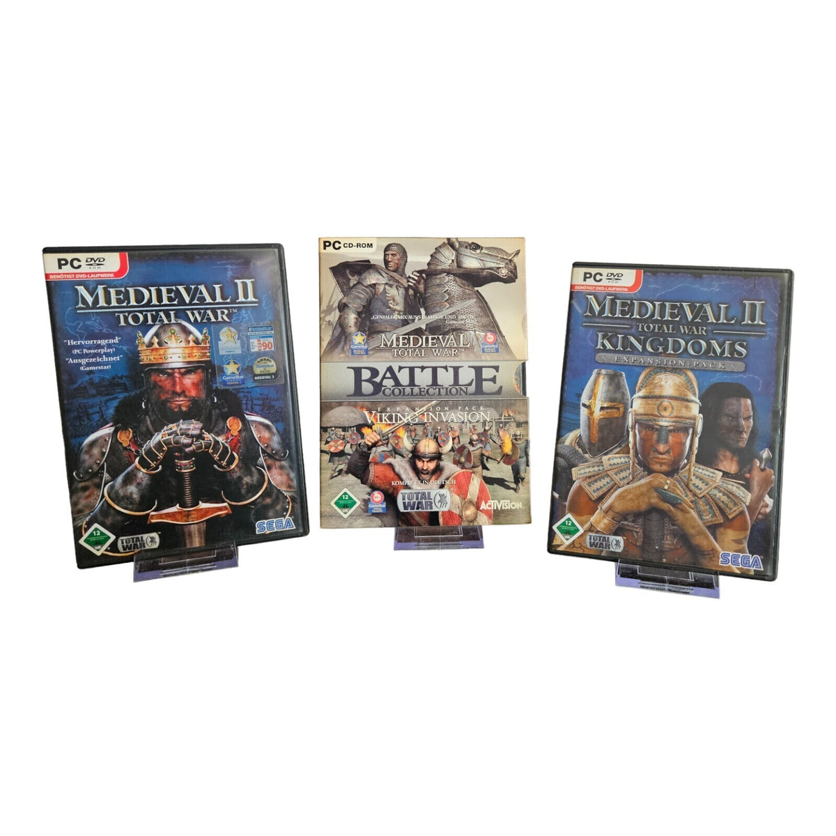 Medieval I+ II + Expansion Pack + Viking Invasion - PC -