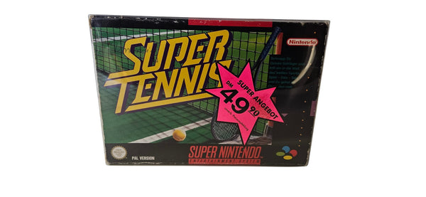 Super Tennis - Super Nintendo - SNES - OVP