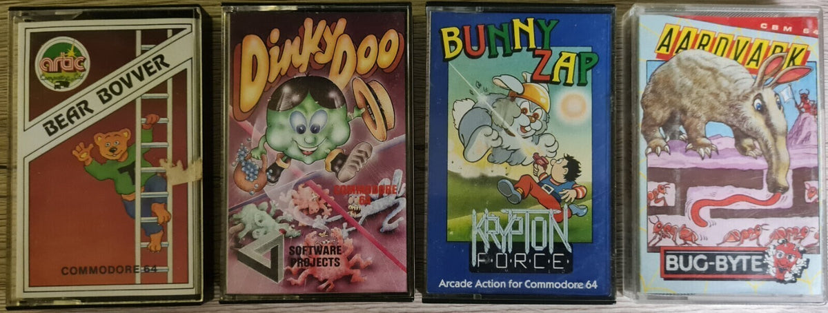 Commodore Tape Spielepaket #5 - Commodore 64 / 128 - Tape