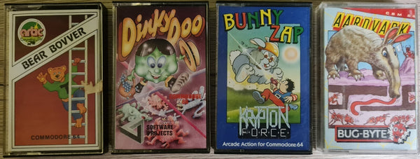 Commodore Tape Spielepaket #5 - Commodore 64 / 128 - Tape