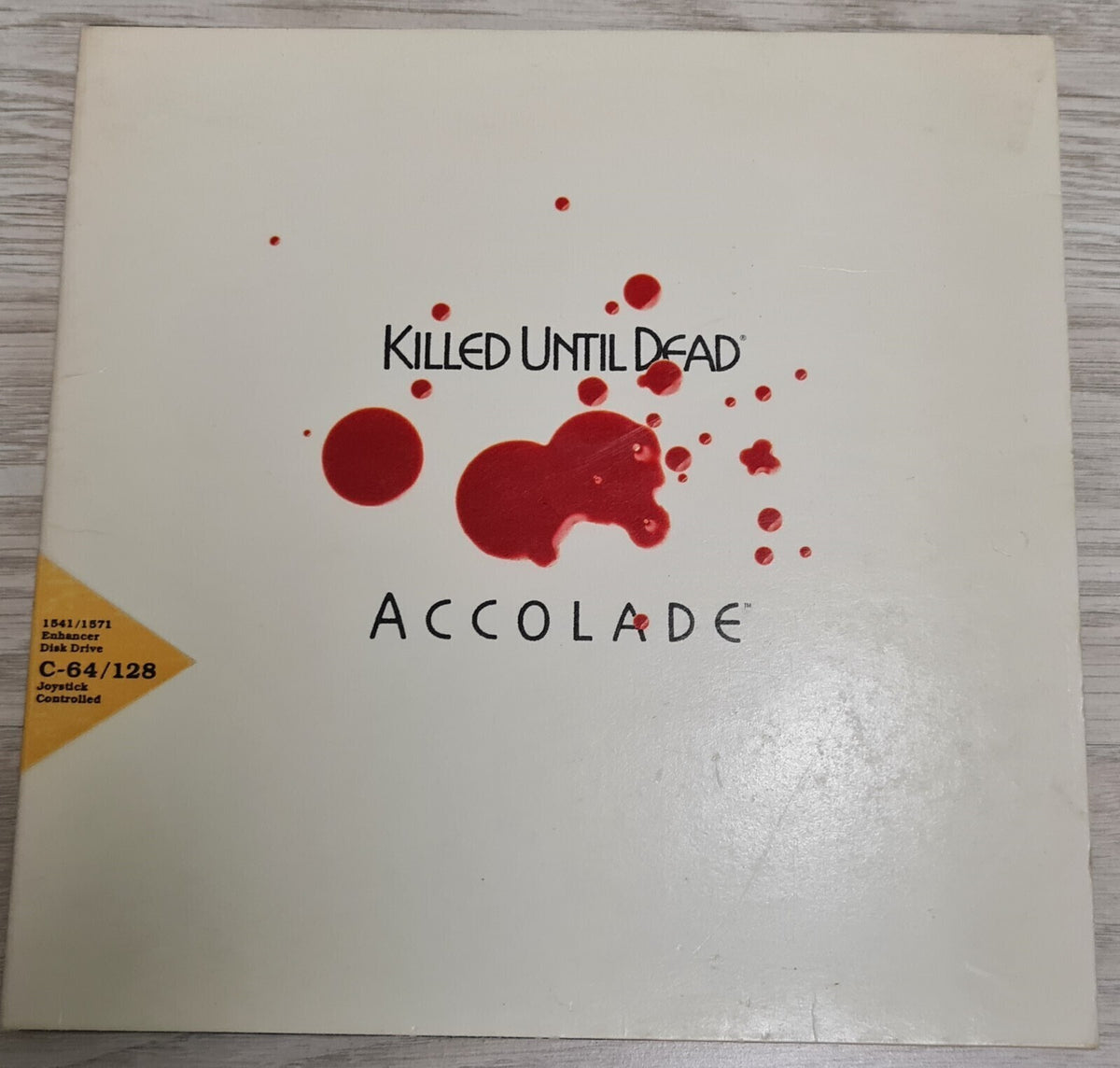Killed Until Dead - Commodore 64/128 Diskette