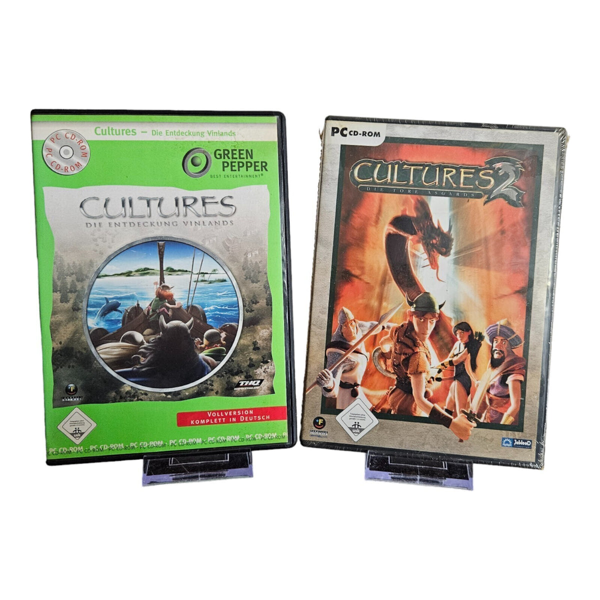 Cultures + Cultures 2 Sealed ! - PC