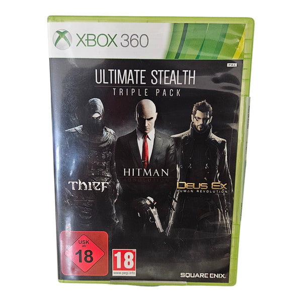 Ultimate Stealth Triple Pack - Thief - hitman - Deus Ex - XBOX 360