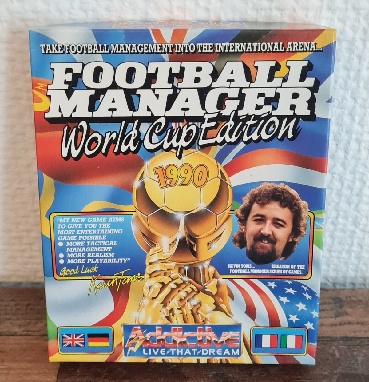 Football Manager - World Cup Edition 1990 - Commodore Amiga