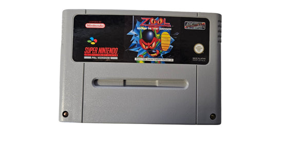 ZOOL - Super Nintendo - SNES
