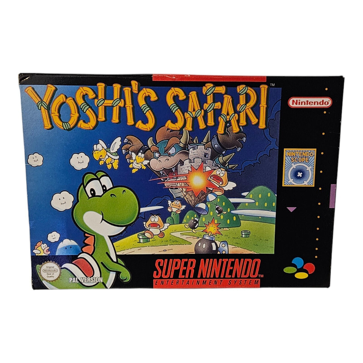 Yoshi´s Safari - PAL - Super Nintendo - SNES - OVP - TOP