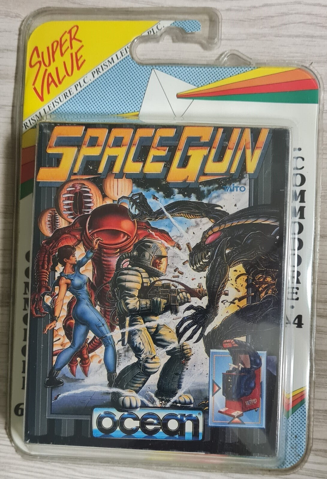 Space Gun - Commodore 64/128 Tape - NEU -