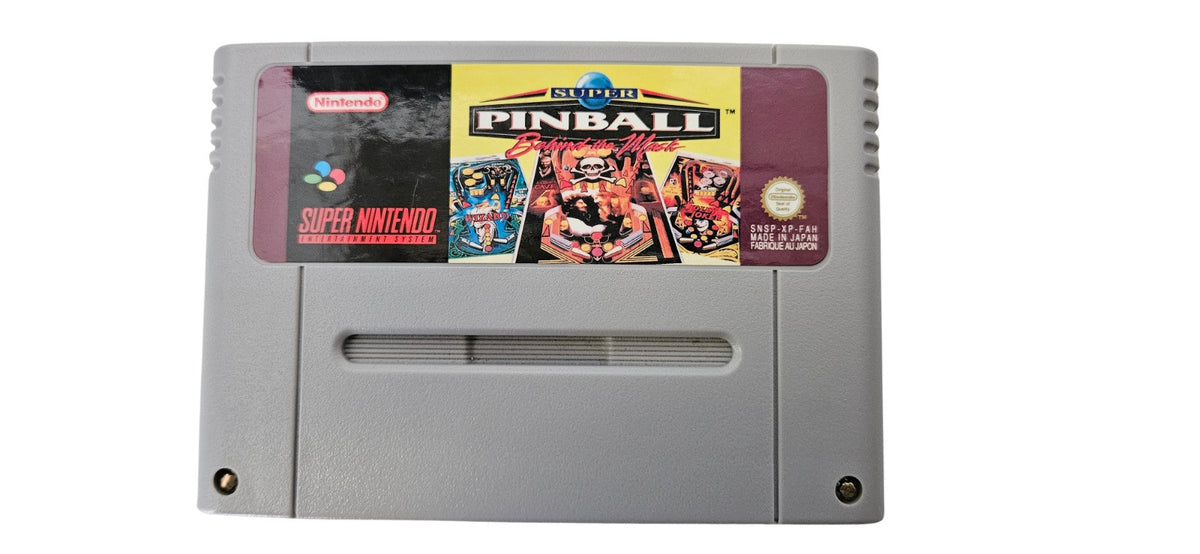 Super Pinball - Super Nintendo - SNES