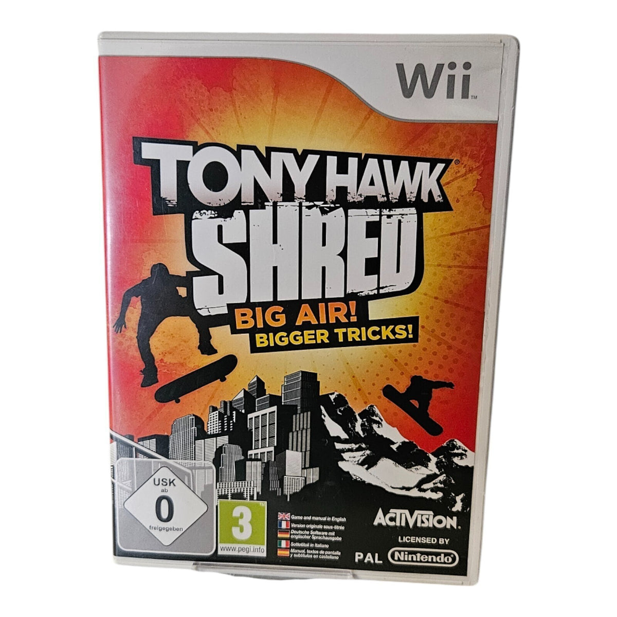 Tony Hawk Shred Big Air! Bigger Tricks ! - Nintendo WII