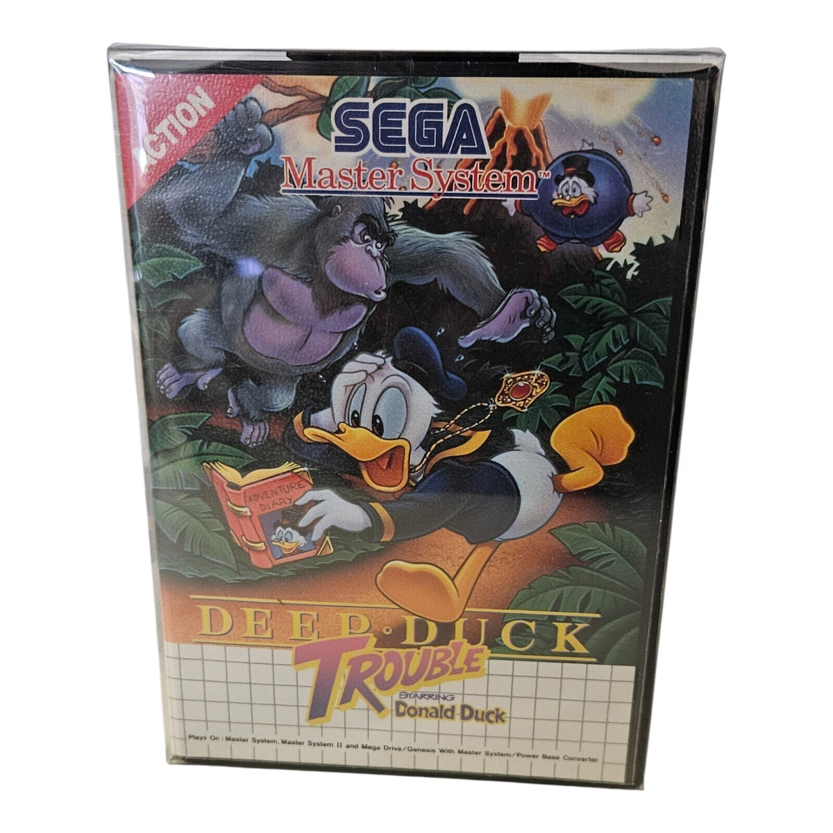 Deep Duck Trouble Starring Donald Duck - Sega Master System