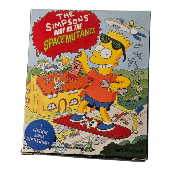 The Simpsons - Bart vs The Space Mutants - Comodore Amiga - Deutsche Amigameiste