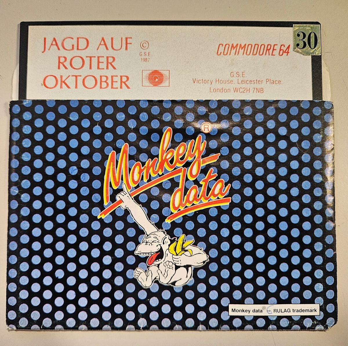 Jagd auf Roter Oktober - Commodore 64/128 / C64 - C128 - Nur Diskette