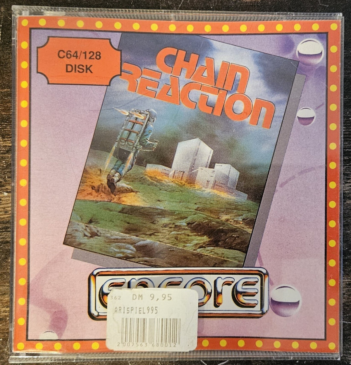 Chain Reactor - Commodore 64/128