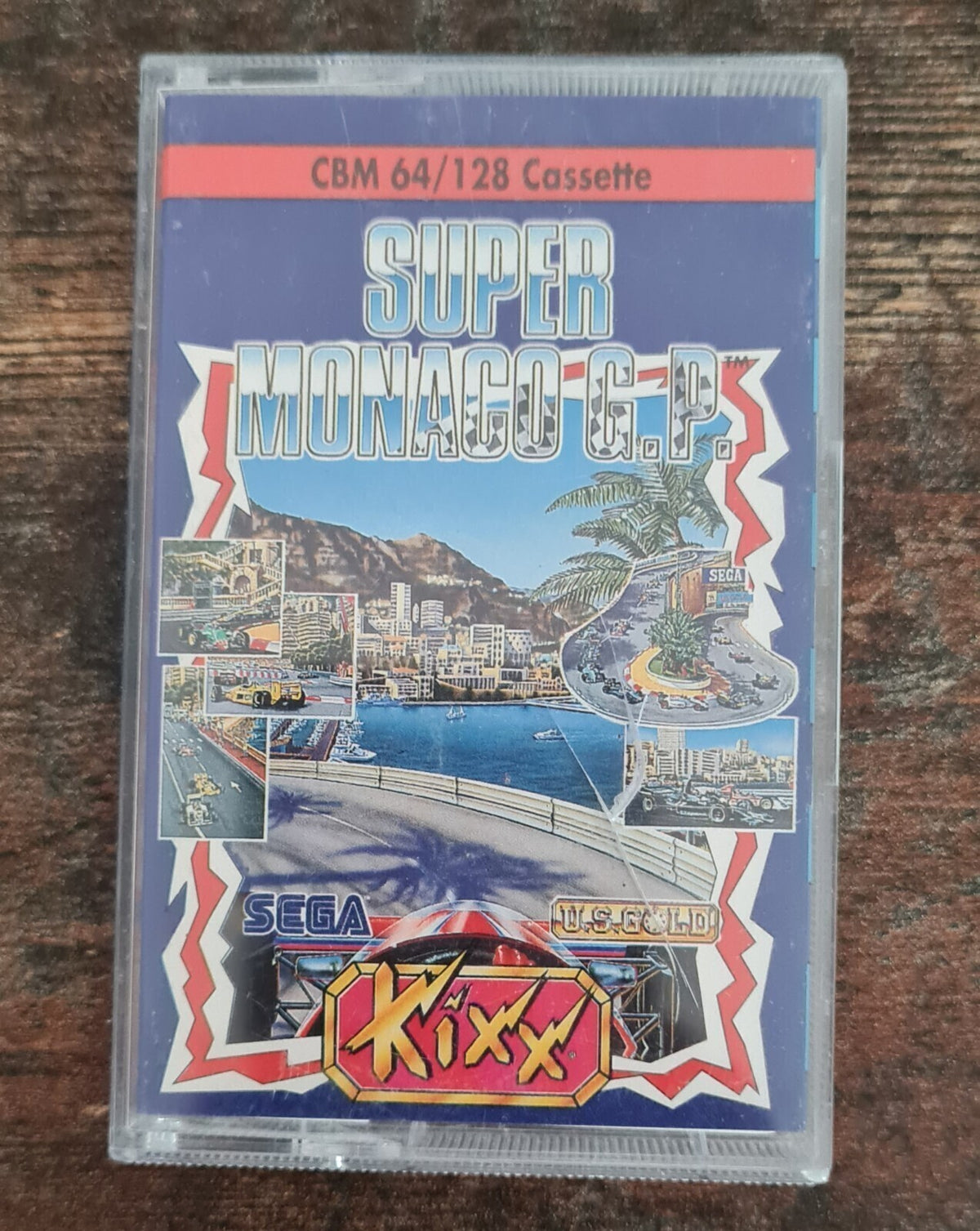 Super Monaco G.P - Commodore 64 / C64 / 128 / Tape