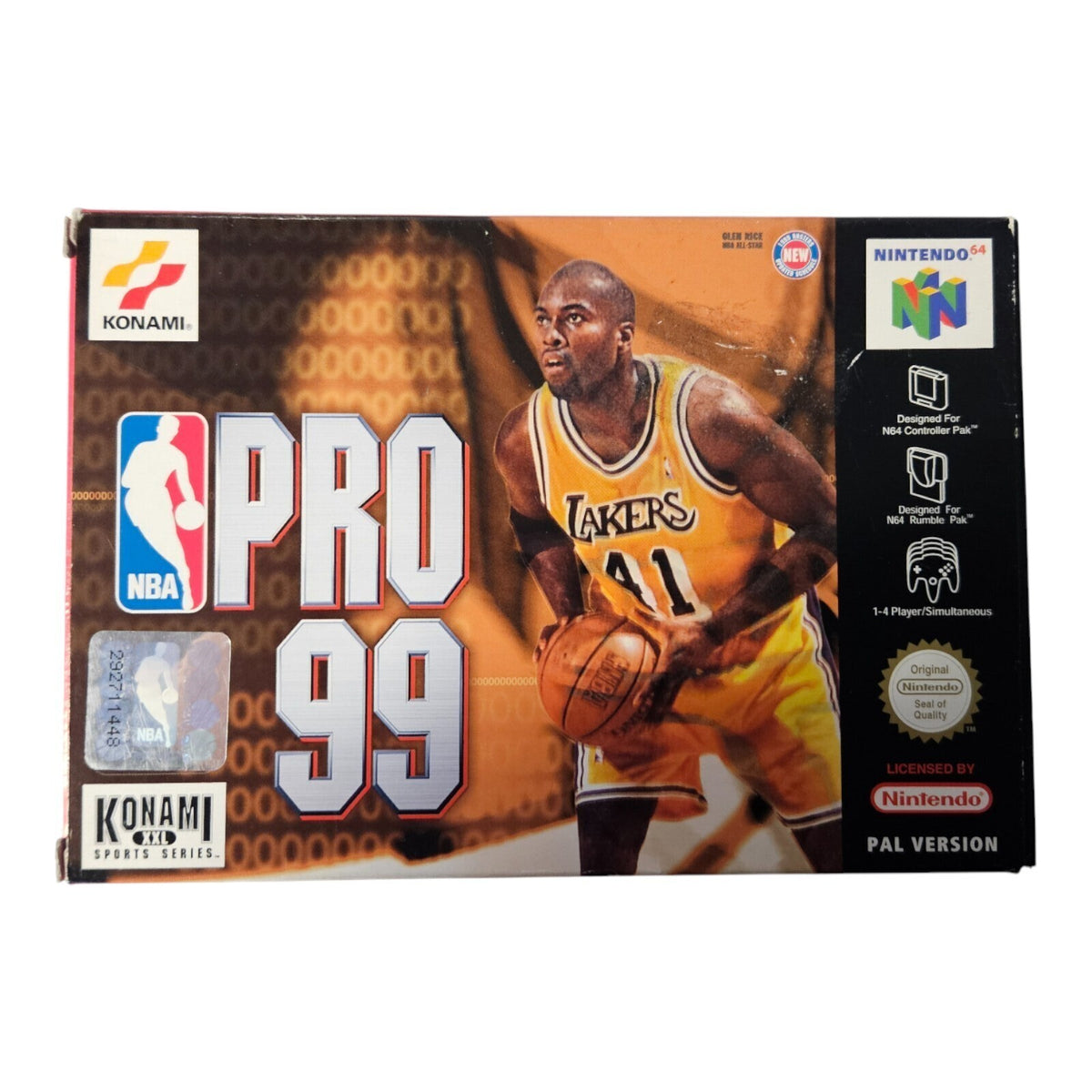 NBA Pro 99 - Nintendo 64 - N64 - OVP
