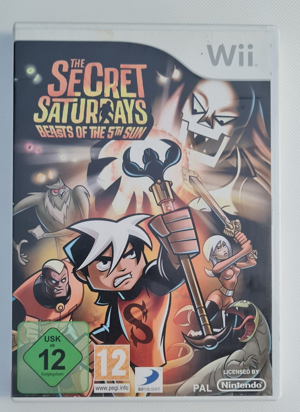 The Secret Saturdays Beast of the 5th Sun - Nintendo WII