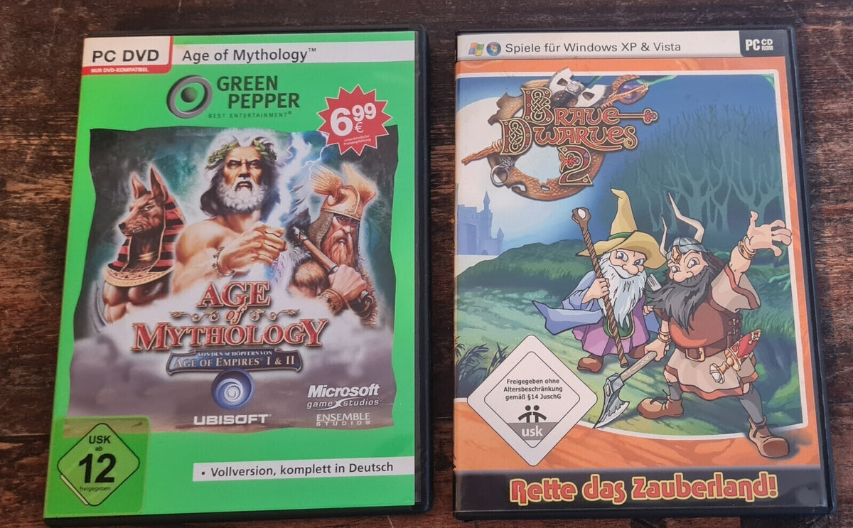 Age of Mythology + Brave Dwarves 2 - PC - Windows