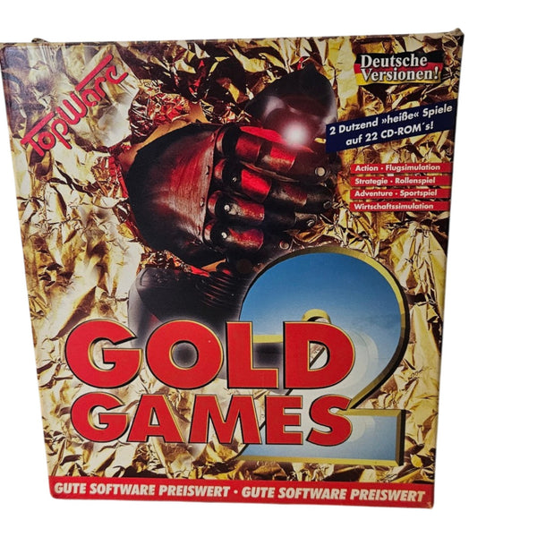 Gold Games 2 - 22 CD-ROMs - PC - Windows - DVD