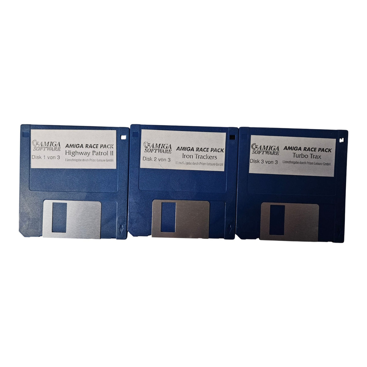 Amiga Race Pack - Commodore Amiga - 3 Disketten