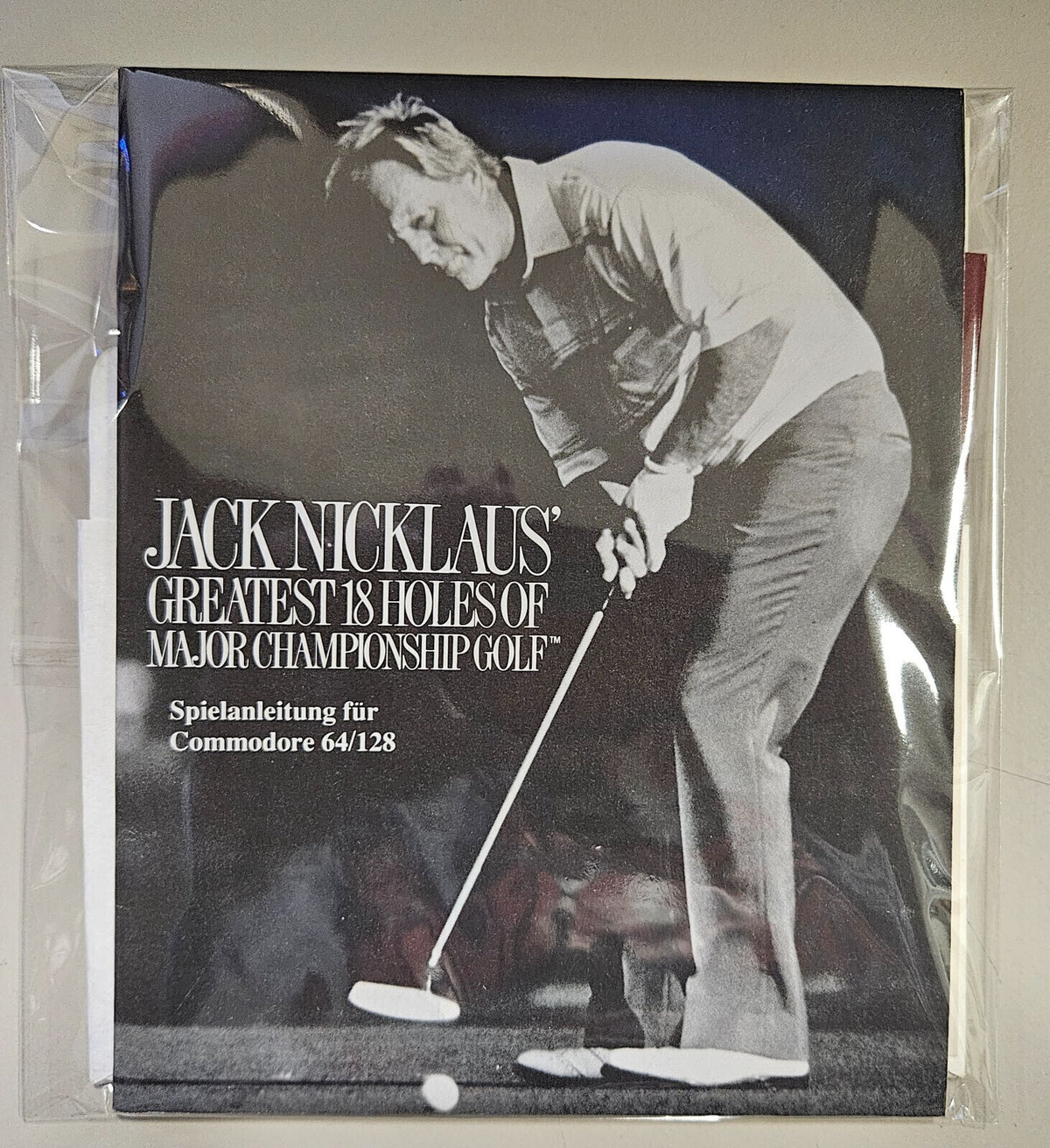 Jack Nicklaus Greatest 18 Holes of Major Championship Golf - Commodore 64/128
