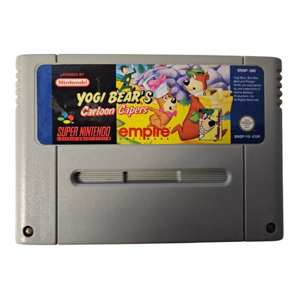 Yogi Bears Cartoon Capers - Super Nintendo