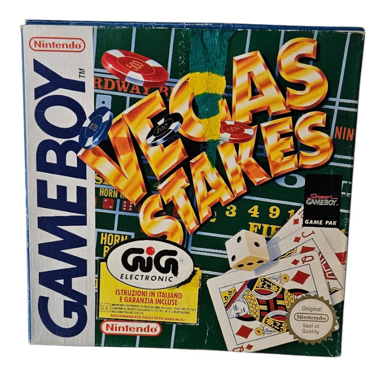 Vegas Stakes - Nintendo Game Boy / GB / CIB